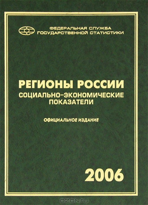 Регионы России. Социально-экономические показатели. 2006